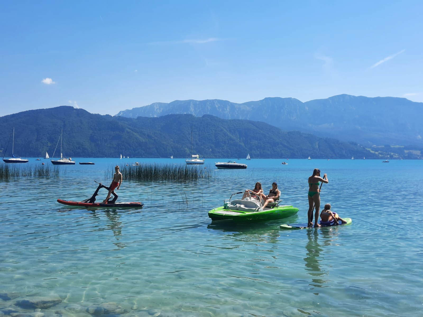 Attersee paddeln