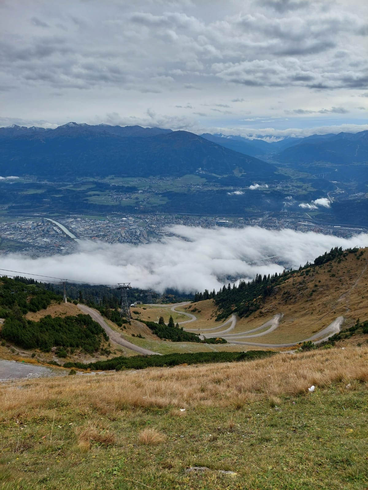 Berg, Wiese, Weg